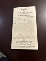 The Declaration Of Independence Constitution Of United States Book VA P6A - £11.71 GBP