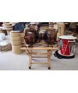 North Korean Longdrum Korean drum 9-layer raw lacquer and lacquer percus... - $7,896.83 MXN