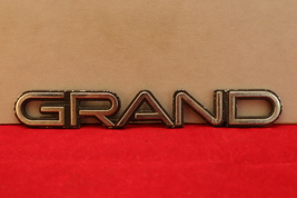 1992-1995 Pontiac “Grand” Am Chrome Plastic Side Door Emblem OEM - $5.63