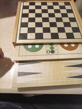 12 In. 7-In-1 Combo Game, Wood - $39.20