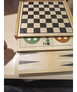 12 In. 7-In-1 Combo Game, Wood - $39.20