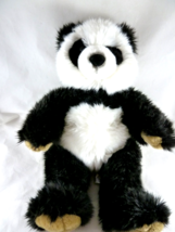 Build A Bear Black &amp; White Panda Bear Plush Stuffed Animal 15&quot; Very Nice - £8.18 GBP