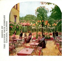 c1910 Stereoview 3-D Image Tivoli Gardens Berlin Germany Card Quaker Oat... - $14.95