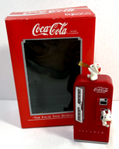 1989 Enesco Coca-Cola Ornament - The Pause That Refreshes! Coke Vending ... - £8.91 GBP