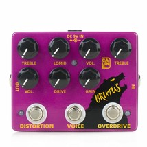Caline DCP-02 Brutus Overdrive Plus Distortion 2-in-1 Pedal - $63.80
