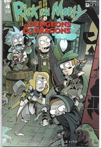 Rick &amp; Morty Vs Dungeons &amp; Dragons #4 (Of 4) Cvr A Little (Idw 2019) - £4.55 GBP