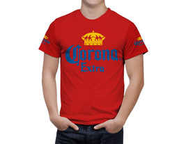 Corona Extra Beer Red T-Shirt, High Quality, Gift Beer Shirt - £25.09 GBP