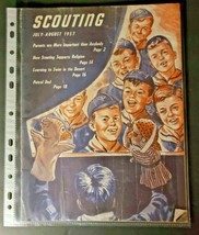 1957 Vintage Scouting Boy Scout magazine July-August 1957 Patrol Dad M563 - £6.38 GBP