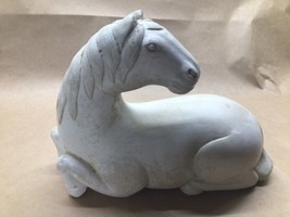 Vintage Equine AUSTIN Productions 1961 Vintage HORSE StoneSculpture Asian - £37.98 GBP