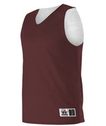 Alleson 560R Adult XLarge Reversible Practice Jersey Maroon/White Basket... - £19.37 GBP