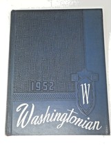 1952 Washington High School Yearbook Washington, MO Washingtonian - £15.10 GBP