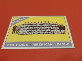 1966 Topps # 131 Angels Team 1965 Near Mint / Mint Or Better !! - $59.99