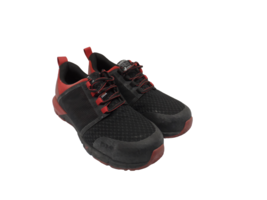 Timberland PRO Men's Radius Comp. Toe Work Shoes A29C6 Black/Red Size 9.5W - £45.39 GBP