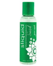 Sliquid Water-Based Naturals Swirl Lubricant Green Apple 2 Oz - £8.49 GBP