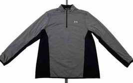 Under Armour Pullover Mens Large 1/4 Zip Jacket Sweater Coldgear Performance - £16.09 GBP