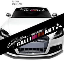 1Pcs Tommi Makinen Edition RALLI ART  Car Front Windshield Sticker  Racing Decal - £110.31 GBP