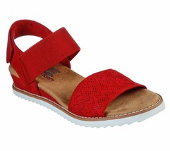 Skechers BOBs Quarter Strap Sandals - Desert Kiss in Red 11 W - $53.33