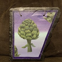 Artichoke Painting Slate Wall Hanging Decor Hand-painted Signed Janie D Matte... - £21.96 GBP