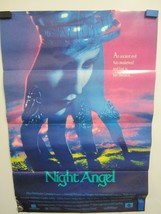 Night Angel Cult Classic Horror Original Vintage Video Movie Poster - £17.37 GBP