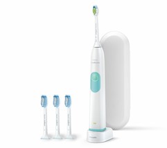 Philips Sonicare EssentialClean Toothbrush with 4 Brush Heads in White - $77.58