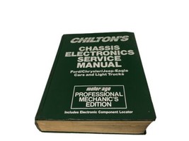 Chilton&#39;s Chassis Electronics Service Manual &#39;90-&#39;91 Ford Chrysler 8078 - £42.72 GBP