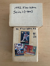 1992 Fleer Ultra Baseball New Open Box Complete Set 600 Cards w/ROOKIES - $15.84