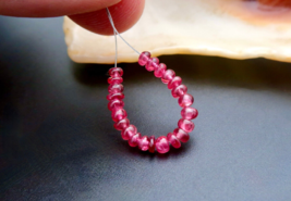 OUTRAGEOUSLY BEAUTIFUL RARE AAAAA STRAWBERRY RED SMOOTH SPINEL GEM GRADE... - $48.62