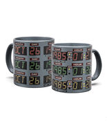 Back to the Future Time Circuits Heat Change/Changing Mug/Cup NEW, GREAT... - $69.99
