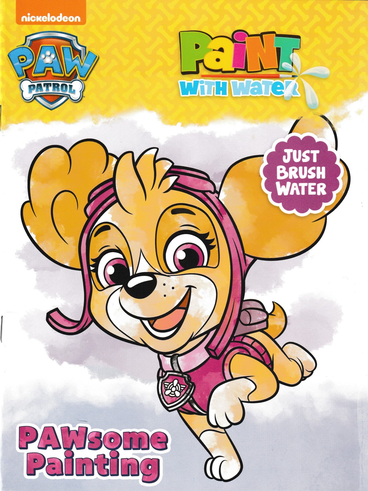 NICKELODEON Paint with Water:  PAW PATROL, PAWsome Painting - Just Brush... - $5.23