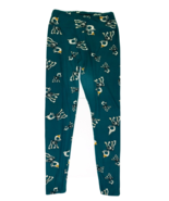 LuLa Roe Leggings Unicorn Halloween Skeleton Unicorns Teal One Size - $25.23