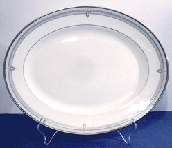 Lenox Sheraton Blue Oval Serving Platter 13.25&quot; Classics Collection USA New - £56.69 GBP