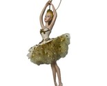 Midwest CBK Gold and Tuller Ballerina  Christmas Ornament Pirouette 6.5 ... - $12.41