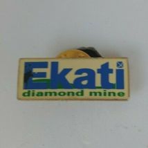 Vintage Ekati Diamon Mine .25" x 1"  Lapel Hat Pin - $4.37