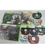 Xbox 360 lot Video Games shooter Call of Duty Gears Grand Theft Diablo S... - $33.99