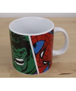 Marvel Heroes Avengers Ceramic Mug Comic Spiderman Hulk Cptn America Iro... - £8.13 GBP