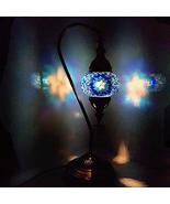 Handmade Turkish Moroccan Arabian Eastern Bohemian Tiffany Style Glass M... - £32.73 GBP