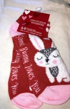Some Bunny Loves You Low Cut Socks Size 5-9 New - £10.65 GBP
