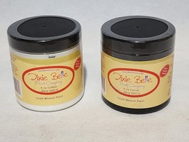 Dixie Belle Chalk Mineral Paint Caviar &amp; Cotton 8 Oz Furniture Paint New, Sealed - £24.79 GBP
