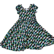 LuLaroe X Dot Dot Smile Girls Size 7 Original Lucy Twirl Dress - £15.34 GBP