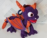 Skylander Spyro Dragon Coin Plush Keychain 2012 Activision Just Play 8&quot; ... - $9.85