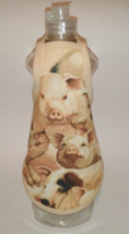 2 X Pig Pigs Pork Farm Realistic Print Fabric Dish Soap Bottle Apron 2 PACK - £6.31 GBP