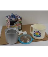 Vintage Donvier Hand Cranked Ice Cream Maker 2 Pints Chillfast With Box - €34,34 EUR