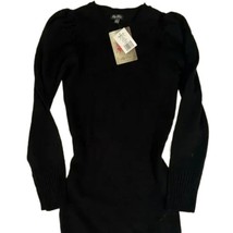 Black Lily Rose Long Sleeve Sweater - $16.40