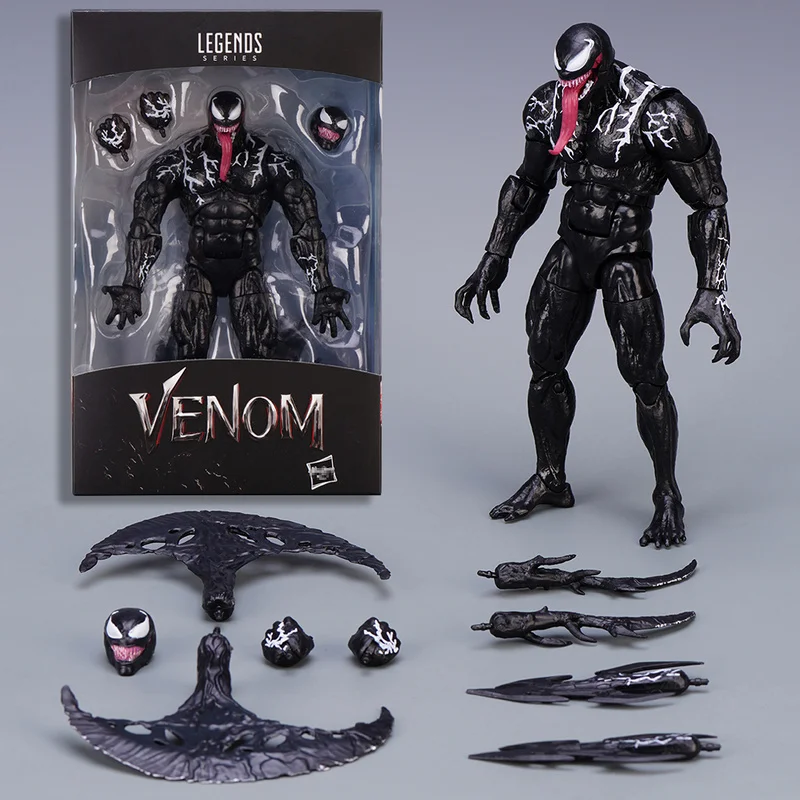 New Marvel Venom Shf Legends 20cm Action Figure Joint Movable Toys Change Face - £25.00 GBP+