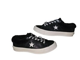 Converse One Star Ox Street Warmer Sneakers Leather Faux Fur Black Size ... - $721.47 MXN Converse One Star Ox Street Warmer Sneakers Leather Faux Fur Black Size ... - $721.47 MXN