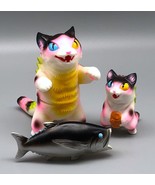 Max Toy Pink Spotted Odd-Eye Negora and Micro Negora w/ Fish - Rare - $135.00