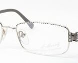 St.Moritz AMA 4756-002 Silver /Black UNIQUE RARE EYEGLASSES TITANIUM 53-... - $217.60