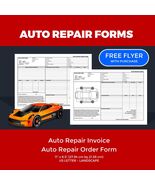 Editable Auto Repair Invoice & Work Order Form Template Microsoft Word - €6,00 EUR Editable Auto Repair Invoice & Work Order Form Template Microsoft Word - €6,00 EUR