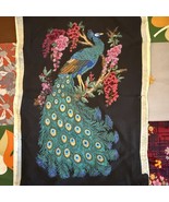 Dimensions Crewel ELEGANT PEACOCK Completed Embroidery Art Unframed 1992... - $1,237.45 MXN