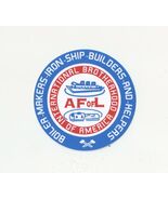 Retro 1950s BM BOILMAKERS BOILER MAKERS SHIPBUILDERS WELDERS UNION Lodge... - $92.25 MXN